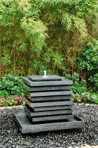 Granit] Design water fountain Stone carving water craft garden Villa water fountain landscaping ornaments