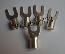 Fork terminal Cold pressure terminal wiring terminal UT10-8 U-shaped terminal copper joint 10 squared