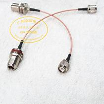High frequency jumper TNC-J TNC revolution N-K N type mother RG316 50-1 5 silver plated line 20cm