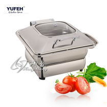 Brand YUFEH hydraulic service food stove Buffy stove medium square visible heat preservation restaurant can be charged