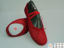 Flash Gold Children Dance Shoes Soft-bottom Exercises Shoes Adults Men And Women Dance Shoes Cat Paw Shoes Ballet Shoes Yoga Shoes