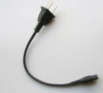 Strong light flashlight charging cable Special headlight charging cable 20cm 8 word B suffix special power cord