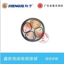 Guangdong Shengyu YJV3X50 square flame retardant low pressure 1kv national standard copper core cable three-core machine street lamp