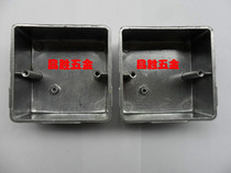 4CM high aluminum alloy 86 silver bright box 86 type surface mounted aluminum junction box