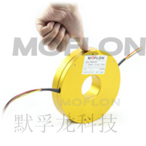 Disc conductive slip ring Small space Disc slip ring Thickness:30mm through hole diameter 38 1mm