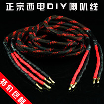 American West Electric Horn Wire Fever Sound Box Line Main Sound Wire Multi-strand Weaving HiFi Sound Horn Line