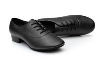 Latin dance shoes boys shoes dance shoes black children adult soft bottom practice shoes square autumn and winter modern