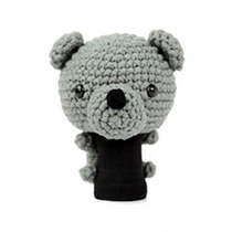 AMIMONO Philharmonic_Cute Bear Golf No. 1 wooden pole cover (A200-B)