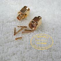 Gold plated quality SMA-JB3 to pick up 141 test line RG402 semi-soft and semi-steel wire