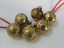 Large pure brass Tai Chi gossip buckle China auspicious pendant to ward off evil spirits and evil evil evil spirit bracelet necklace accessories