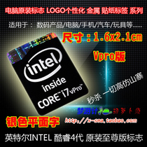 INTEL CORE CORE i7 4th generation 4th generation CPU processor LOGO LOGO Laptop label sticker
