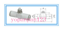 AS PIPE SMC TYPE Quick-plug head AS3001F-06 speed control valve suitable for 06mm outer diameter trachea