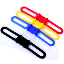 Universal strapping LICHAO high elastic silicone strapping lamp strapping tool strapping gas cylinder silicone strap