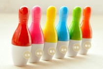 Cute Pill Pen Capsule Pen Telescopic Pen Creativity Mini Stationery Bowling Ball Pen Student Prize