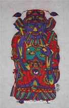 Intangible Cultural Heritage Boutique | Zhuxian Town Woodblock New Year Pictures | Original Boutique | College Entrance Examination Prayer) Wen Kuixing