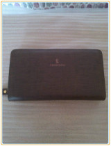 TENUOFEI Tenofei mens coffee plain leather handbag wallet (new in stock )