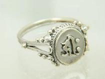 Tang Mei Qian Zhen Zong Qian Qian Zhan Ji Zhan Sanskrit Thousand Hands Guanyin Seed Word Pure Silver