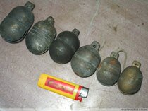 Miscellaneous copper-six collections of copper bells in kind-