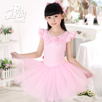 1179 COREY PURE COTTON SLEEVELESS CHILDREN DANCE SUIT GIRLS SUMMER STYLE DANCE PRACTICE TO YOUNG CHILDREN BALLET DRESSES