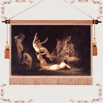 Oil Painting Tapestry Photo Tapestry Decoration Tapestry Tapestry Tapestry Tapestry 36 Inch Horizontal Version Refined Oil Canvas Decorative Tapestries