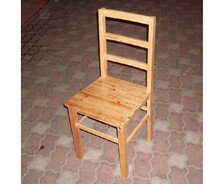 Three solid wood backrest chairs wooden chairs dining chairs pine chairs solid wood chairs and stools