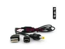 PSP1000 PSP2000 PSP3000 data cable two-in-one charging data transmission line USB interface