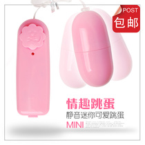 Mute Strong Vibration Wired Jumping Egg Mini Cute Fun Female Masturbation Flirting Adult Products Backyard Stimulation