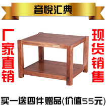 Huidian Rack W-2A Single Second Floor Solid Wood Sound Rack Cabinet Sound Rack Rack Equipment Rack Power Amplifier Cabinet Rack