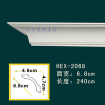 Special European decorative line PU line plain surface corner line shadow line non-plaster line HEX-2068