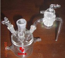 Glass five-mouth reaction bottle can be customized