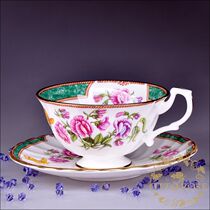  British Hudson Middleton imported tea set Porcelain Flower series Cup and saucer gift box Special offer