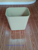 Promotion small flame retardant trash can small ordinary trash can white cloud 8 liters flame retardant trash can guest room bucket