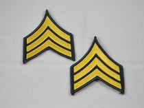 US Army USARMY uniform rank badge armband Sergeant E-5 Sergeant