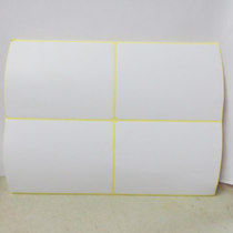 231 231#空白贴纸 76 * 100mm A5 adhesive print sticker 60 sticker with white label sticker