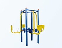 Community square outdoor sports Path Fitness Equipment Park fitness Road strength supplies four sitting pedals