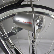 Japanese bicycle sensor light bicycle power generation flower drum light with walking flashing parking flashing function