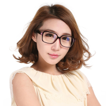 Kamandy large box men and womens anti-radiation glasses anti-blue light computer mirror flat mirror fashion tide man