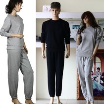 Foreign trade day single men and womens wool ring velvet sportswear suit jacket pants walking running exercise clothes