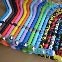 Road car handle with racing car handlebar strap