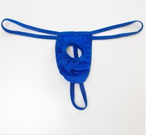  Mens hollow thong super sexy seduction panties Low waist T pants Fine thong mens panties