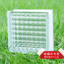 Crystal parallel pattern glass brick partition wall living room background wall bedroom bathroom bathroom effect transparent opaque shadow