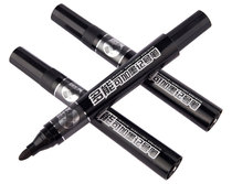 Baoke MP296 marker pen can be added ink oil marker pen box head pen logistics Pen Express pen 12 sets