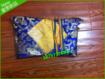 Tibetan handmade Golden Lotus woven satin bag warp cloth magic bag thickened