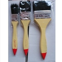 Coconut tree brand brush brush high quality long hair bristle brush pig brush paint brush black hair 1 inch-8 inches complete