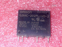 Original disassembled solid state relay G3MC-202PL-VD-2=AQG22212 12VDC 2A 240V