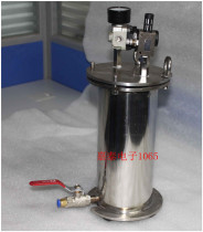 1L3L5L10L Dispenser Pressure Bucket Dispenser Accessories All Stainless Steel Dispenser Pressure Barrel (304) Steel