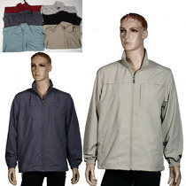 Foreign trade day single men and women leisure sports breathable golf top summer thin zipper shirt quick-drying sportswear