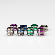 Crown special titanium brother produced pure titanium new rope buckle buckle knife pendant head jewelry decoration unit price