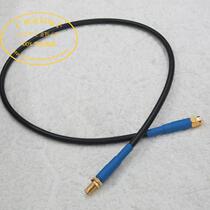 High frequency test line: SMAJ male SMAK female imported RG223 double shielded silver plated coaxial line 0 6m