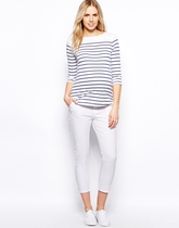 European and summer tide female pregnant women with trousers ASOS Cropped Slim Jogger